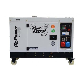 Генератор трифазен монофазен дизелов обезшумен DG 10000SE T