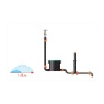 Разпръсквач Pop-up Rain Jet 0-350о 10см на Claber