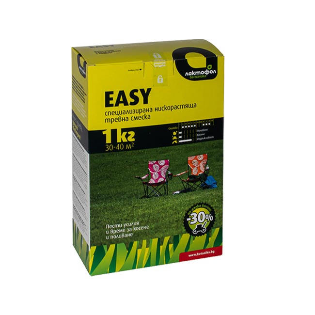 Тревна смеска ниско растяща Easy 1.0 кг Лактофол за 35-40м2