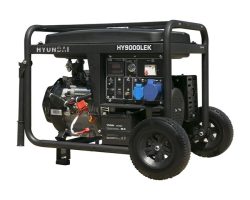 Генератор трифазен монофазен HY9000LEK 3R ATS HYUNDAI