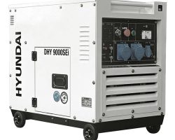 Дизелов генератор DHY 9000SEi 6.5 kW монофазен инверторен от HYUNDAI