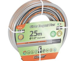 Маркуч градински Silver Elegant Plus 1/2 25м Clabe