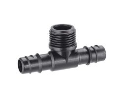 Тройник 1/2 с резба 2бр. Claber за капково напояване